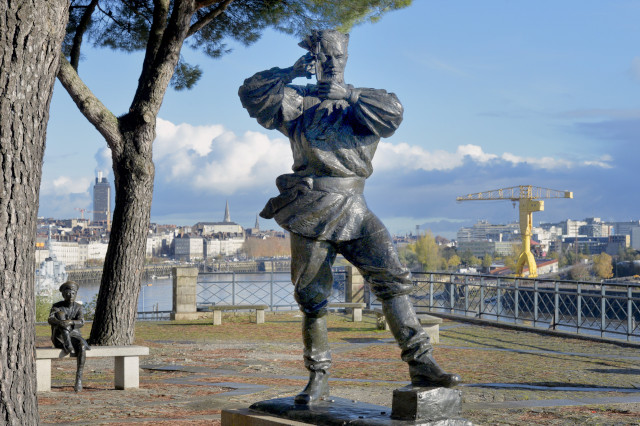 La statue du Capitaine Némo — Rodolphe Delaroque | Nantes Métropole — 2018